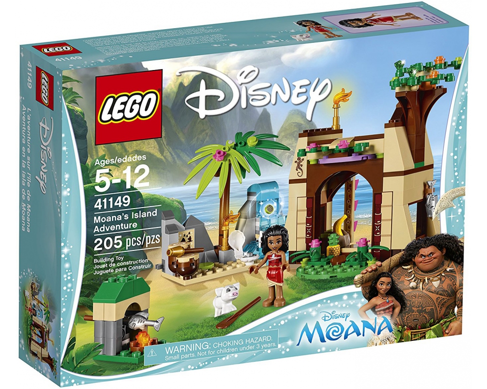 Конструктор LEGO Disney 41149 «Приключения Моаны на затерянном острове»