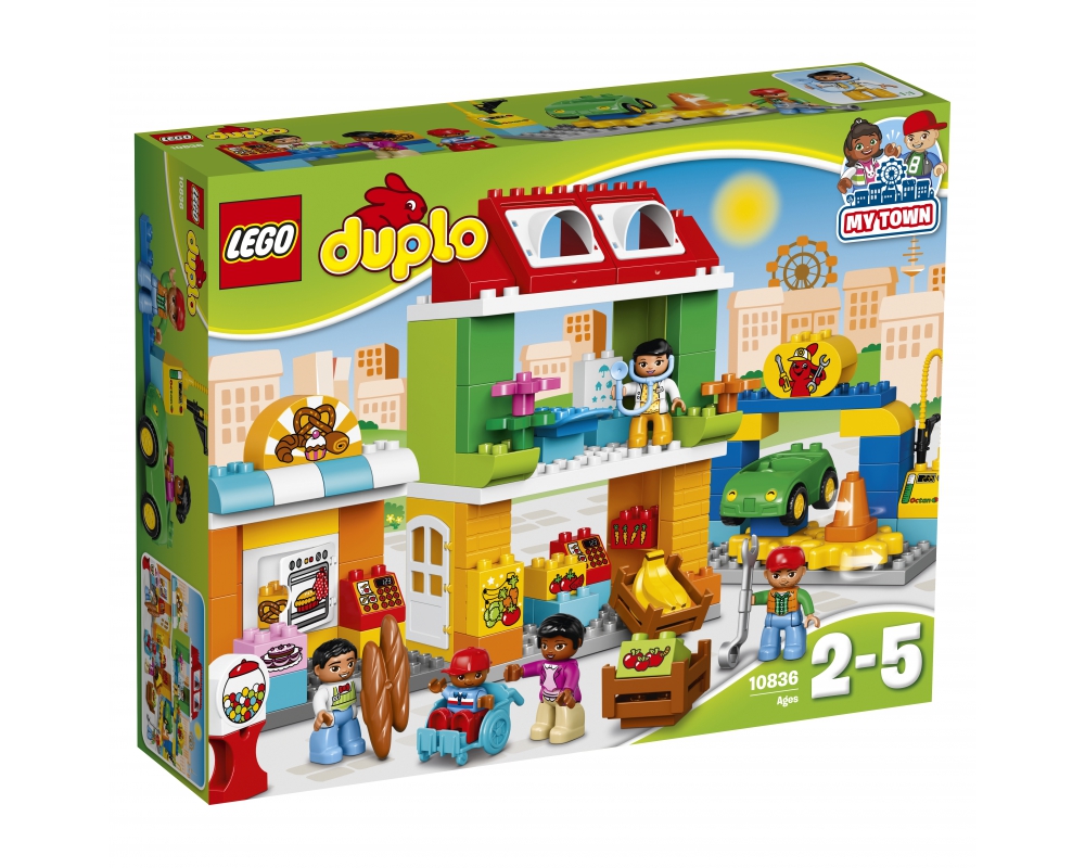Конструктор LEGO Duplo Town 10836 «Городская площадь»