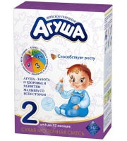 Заменитель Агуша 2 с 6 мес. 350 гр.