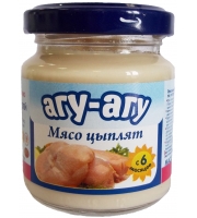 Пюре Агу-Агу Мясо цыплят с 6 мес. 100 гр.