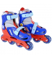 Ролики раздвижные 1toy &quot;Spider-Man&quot;, р-р 34-37