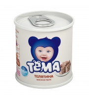 Пюре Тёма  Телятина, 100г