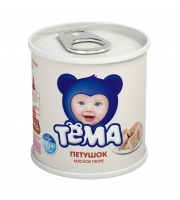 Пюре Тёма  &quot;Петушок&quot; мясное пюре
